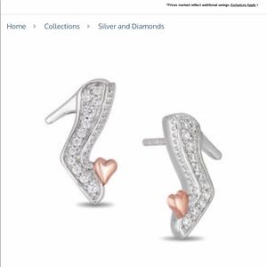 ZALES CINDERELLA earrings